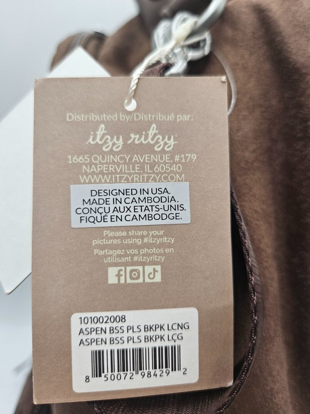 STEAL!!🔥NWT Itzy Ritzy Boss Plus Large Diaper Bag Backpack | Aspen - Picture 14 of 14